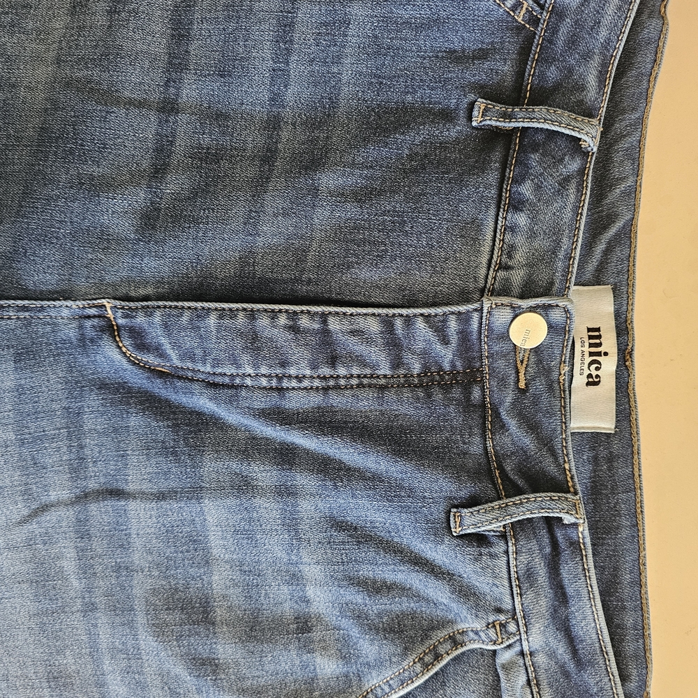 mica Blue Flare & Wide Leg Jeans